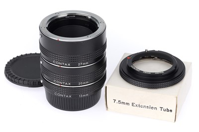 Lot 225 - A Set of Contax Extension RIngs/Tubes