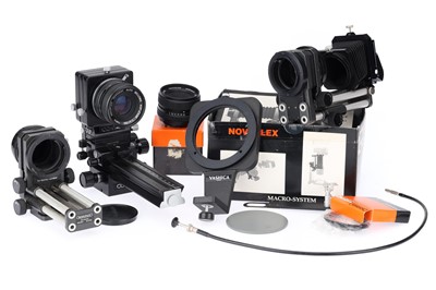 Lot 228 - A Contax Auto Bellows PC & Novoflex Auto Bellows Macro System