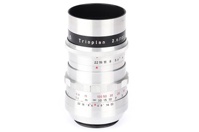 Lot 513 - A Meyer-Optik Trioplan f/2.8 100mm Lens