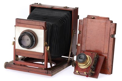 Lot 539 - (iv) A Thornton Pickard Imperial Tripple Extension Half Plate Field Camera