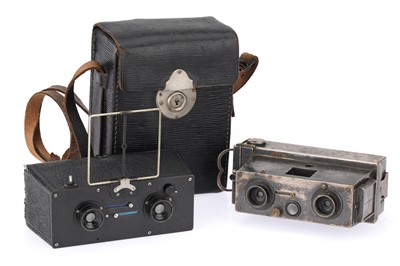 Lot 291 - A Jules Richard Verascope Stereoscopic Plate Camera