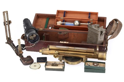 Lot 696 - ꩜ Collection of Engineers' Instruments