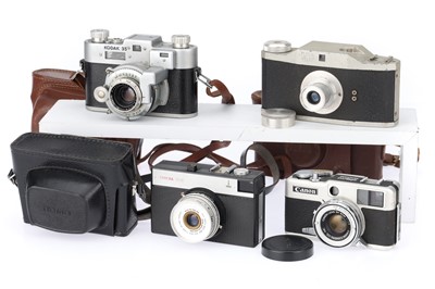 Lot 279 - A Selection of 35mm Cameras