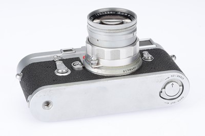 Lot 12 - A Leica M3 Rangefinder Camera Outfit