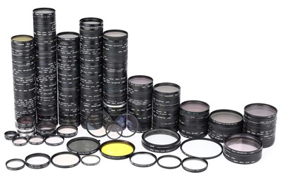 Lot 562 - ꩜ A Large Collection of Camera Lens Filters