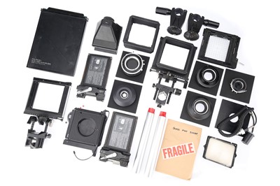 Lot 405 - A Good Selection of Sinar P Spare Parts & Accessories