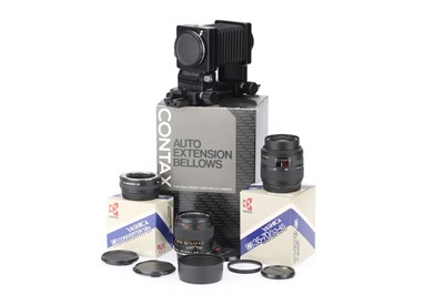 Lot 363 - A Selection of Contax/Yashica Lenses and Accessories