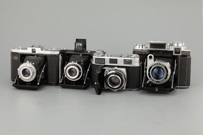 Lot 344 - Four 35mm Folding Cameras