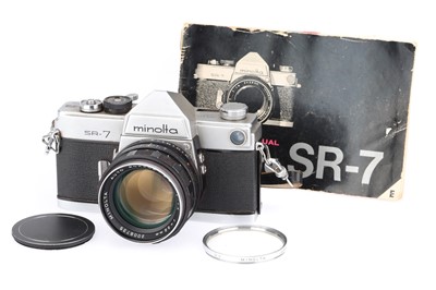 Lot 43 - A Minolta SR-7 35mm SLR Camera