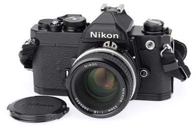 Lot 115 - A Nikon FM 35mm SLR Camera