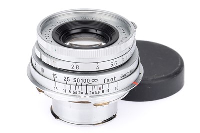 Lot 13 - A Leitz Wetzlar Elmar f/2.8 5cm Lens