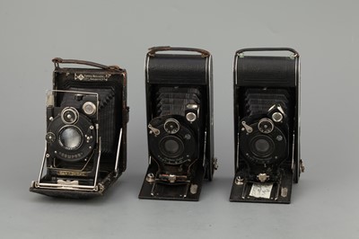 Lot 346 - A Kamera Werkstätten Dresden Type A 21 Folding Camera