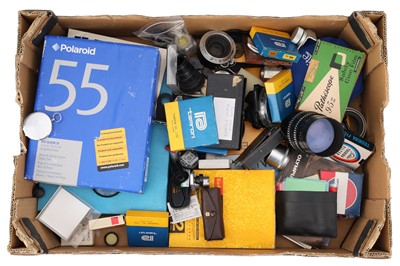 Lot 416 - A Selection of Mixed Photographica: End Lot