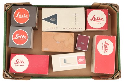 Lot 15 - A Selection of Leica Empty Boxes