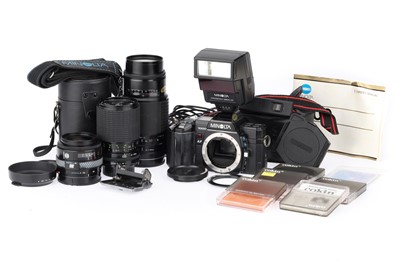 Lot 44 - A Minolta AF7000 35mm SLR Camera Outfit