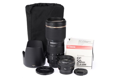 Lot 352 - A Pair of Camera Lenses