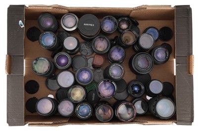 Lot 344 - ꩜ A Large Quantity of 3rd Party Camera Lenses