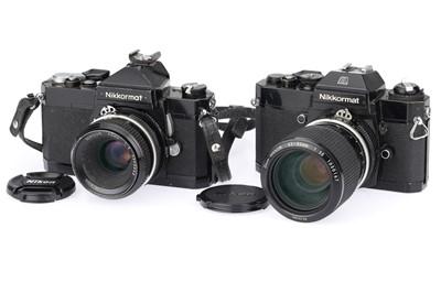 Lot 99 - A Pair of Nikon Nikkormat 35mm SLR Cameras