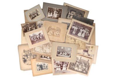 Lot 445 - Large Collection of Victorian & Edwardian Wedding Photographs