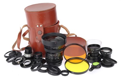 Lot 335 - A Collection of Various Lenses & Adapters