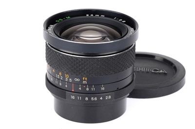 Lot 329 - An Auto Yashinon DS-M 24mm f/2.8 Camera Lens
