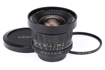 Lot 330 - An Auto Yashinon-DS 20mm f/3.3 Camera Lens