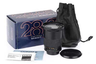 Lot 333 - A Carl Zeiss Vario-Sonnar T* 28-85mm f/3.3-4.0 Camera Lens