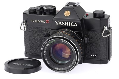 Lot 157 - A Yashica TL Electro X ITS 35mm SLR Camera