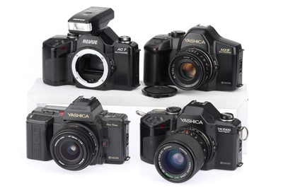 Lot 164 - Four Yashica 35mm SLR Cameras