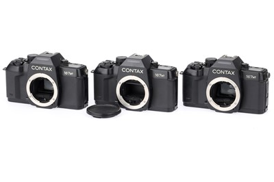 Lot 168 - Three Contax 167MT 35mm SLR Cameras