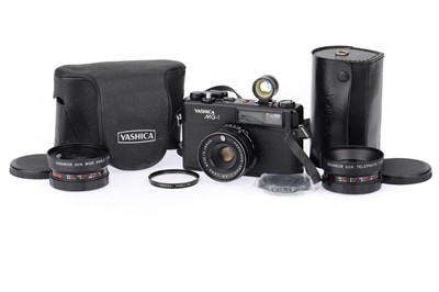 Lot 173 - A Yashica MG-1 35mm Rangefinder Camera