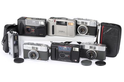 Lot 151 - A Selection of Yashica Cameras