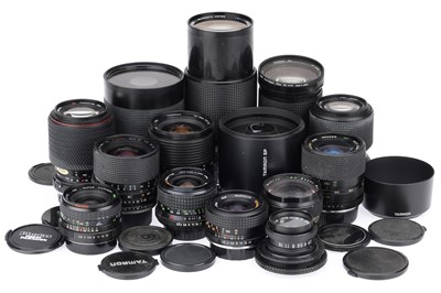 Lot 325 - A Mixed Selection of Camera Lenses