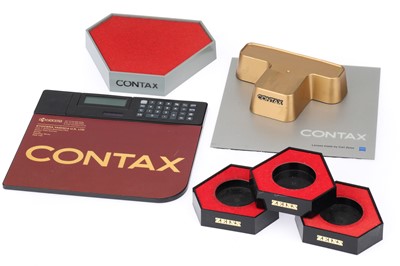Lot 403 - A Selection of Contax Display Blocks / Advertising