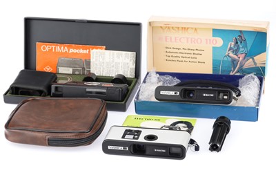 Lot 270 - A Group of 110 Format Cameras