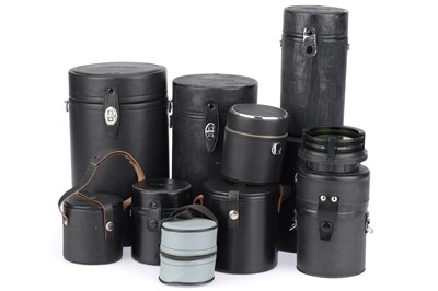 Lot 278 - ꩜ A Group of Camera Lens Cases