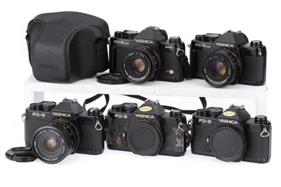 Lot 120 - A Group of Yashica FX-3 35mm SLR Cameras