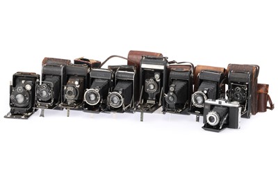 Lot 289 - A Selection of Folding Cameras