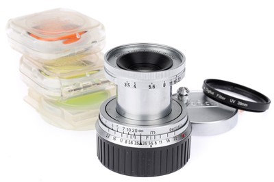 Lot 7 - A Leitz Wetzlar Elmar f/3.5 5cm Collapsible Lens