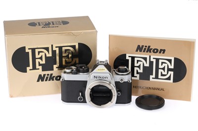 Lot 34 - A Nikon FE 35mm SLR Camera Body