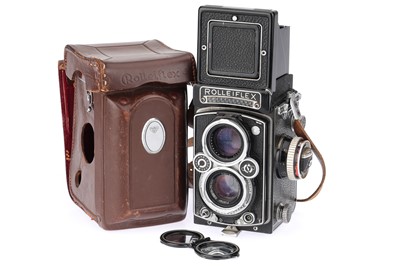 Lot 226 - A Rollei Rolleiflex 3.5E Medium Format TLR Camera
