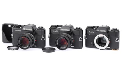 Lot 76 - A Trio of Rollei Rolleiflex SL35M 35mm SLR Cameras