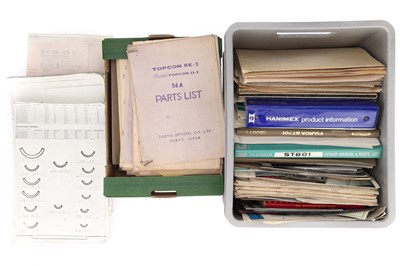 Lot 495 - ꩜ A Quantity of Camera Repair Manuals