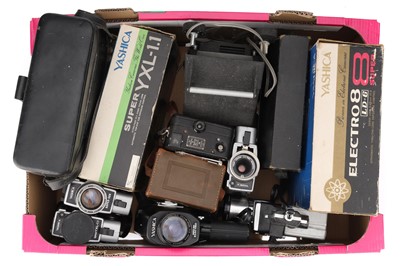 Lot 500 - A Selection of Yashica Motion Picture Cine Cameras