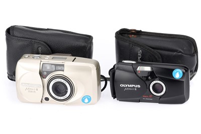 Lot 55 - A Pair of Olympus mju Cameras