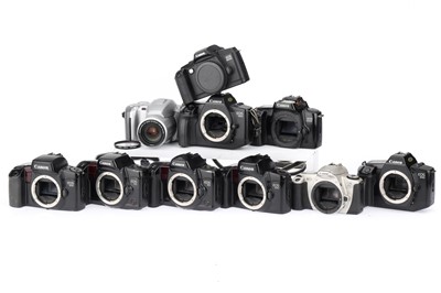 Lot 85 - ꩜ A Selection of EOS 35mm SLR Cameras