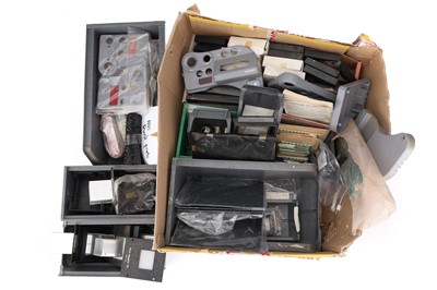 Lot 385 - ꩜ A Large Selection of Parts for Durst Darkroom Devices & Enlargers
