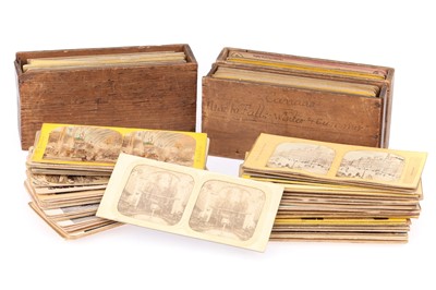 Lot 448 - Collection of Victorian Stereo Cards