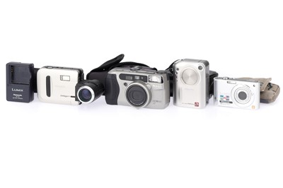 Lot 297 - Four Film / Digital Mixed Compact Cameras