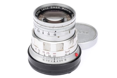 Lot 12 - A Leica Summicron 5cm f/2 Camera Lens